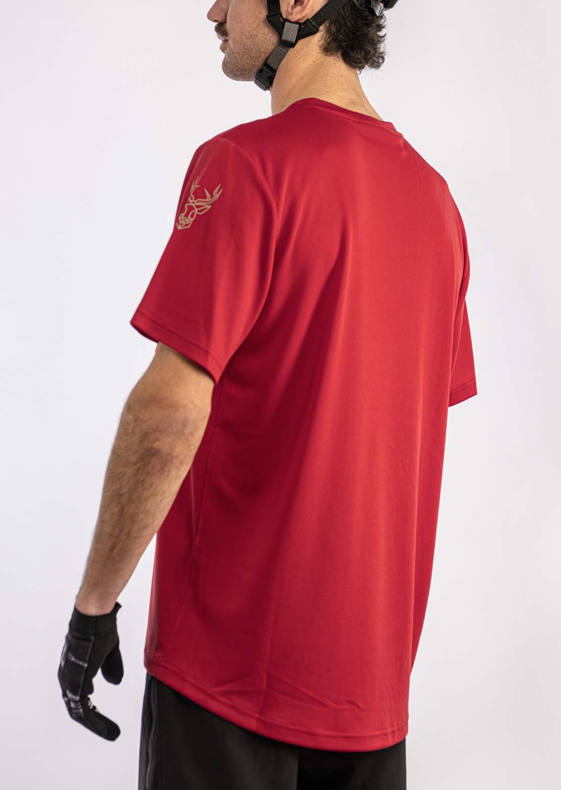 Animoz Men's Raw Short Sleeve Jersey Red