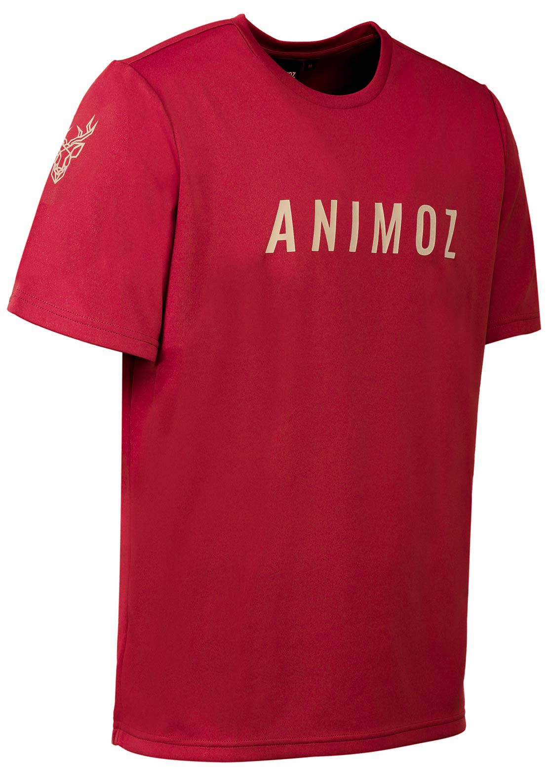 Animoz Men's Raw Short Sleeve Jersey Red