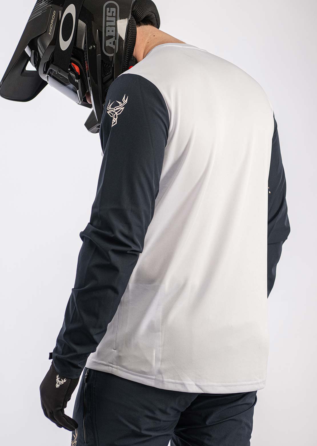 Animoz Men's Wild Long Sleeve Jersey Clear Grey