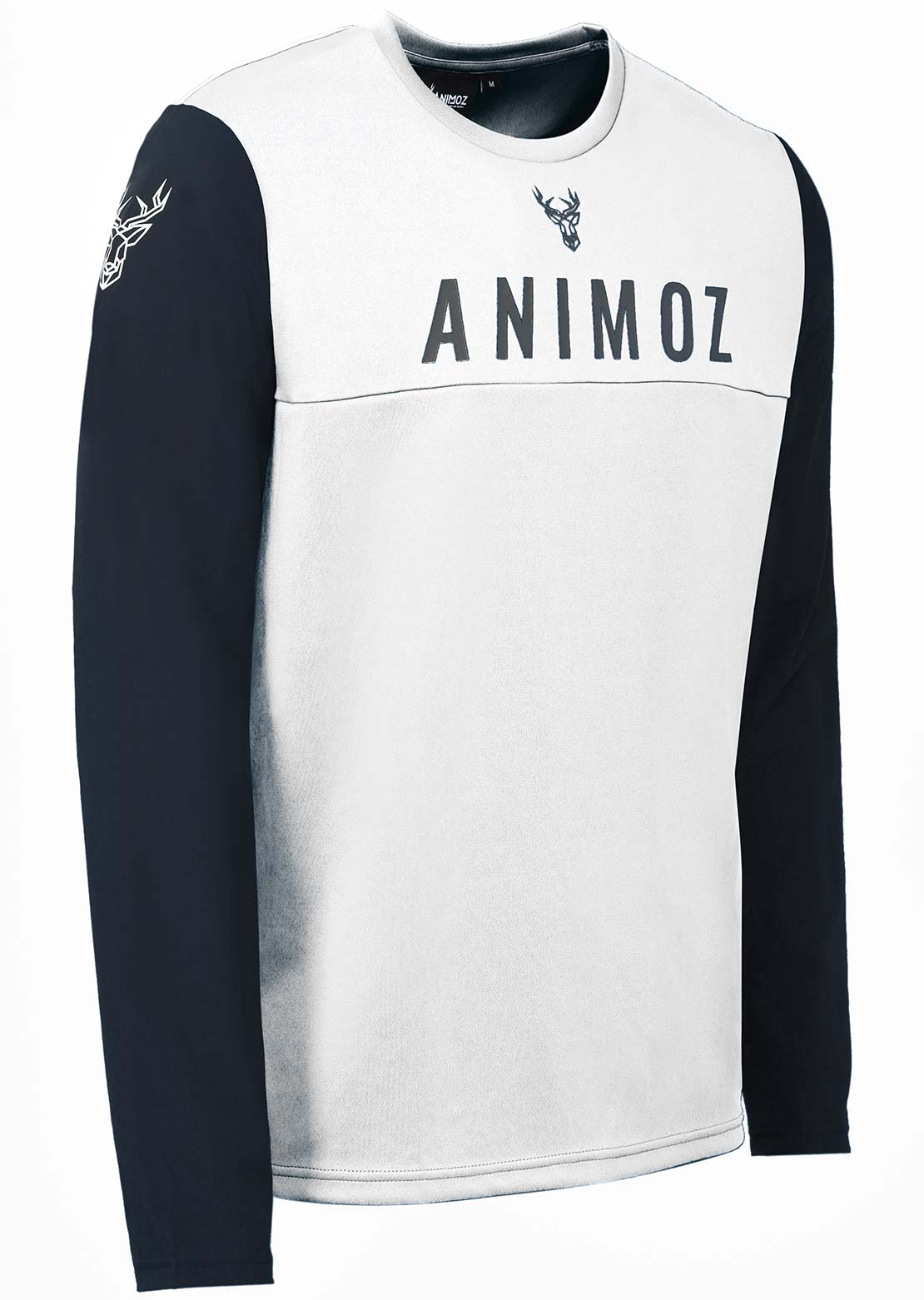 Animoz Men's Wild Long Sleeve Jersey Clear Grey