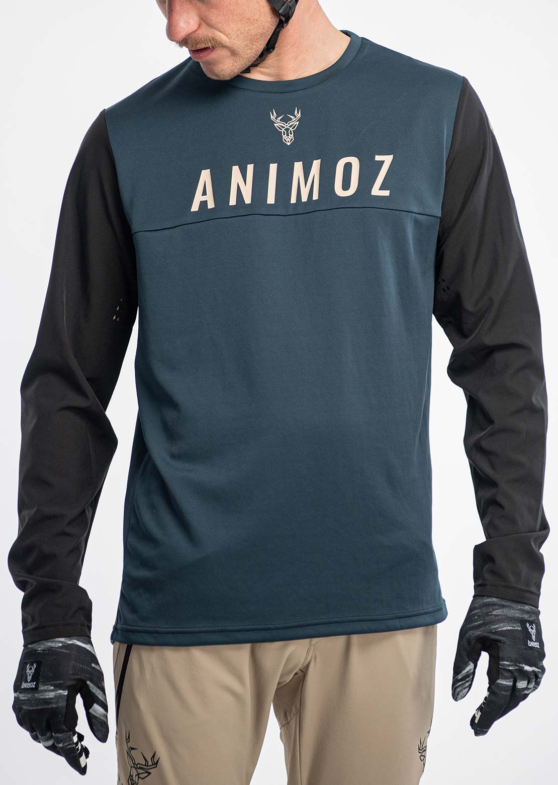 Animoz Men's Wild Long Sleeve Jersey Navy