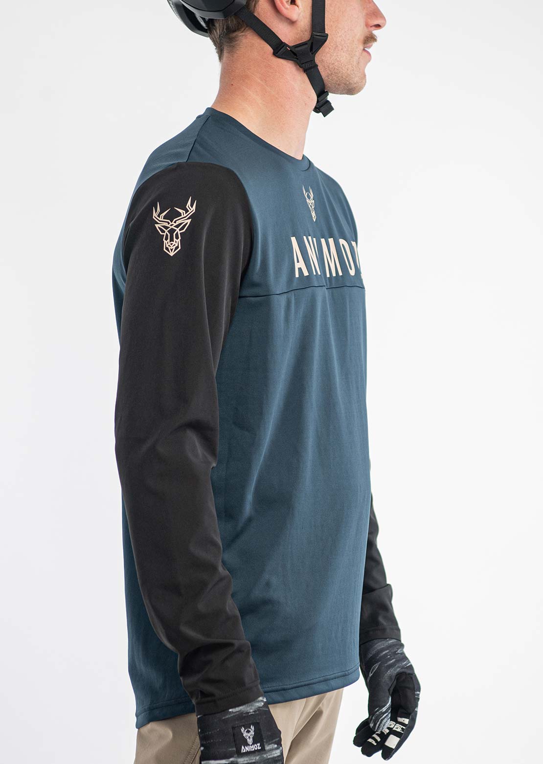 Animoz Men's Wild Long Sleeve Jersey Navy