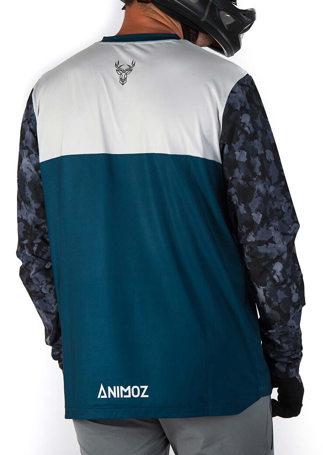 Animoz Men's Wild Long Sleeve Jersey Blue