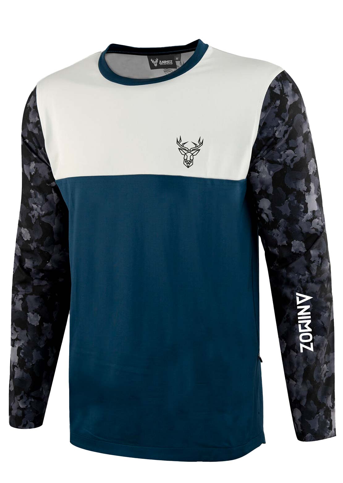 Animoz Men's Wild Long Sleeve Jersey Blue