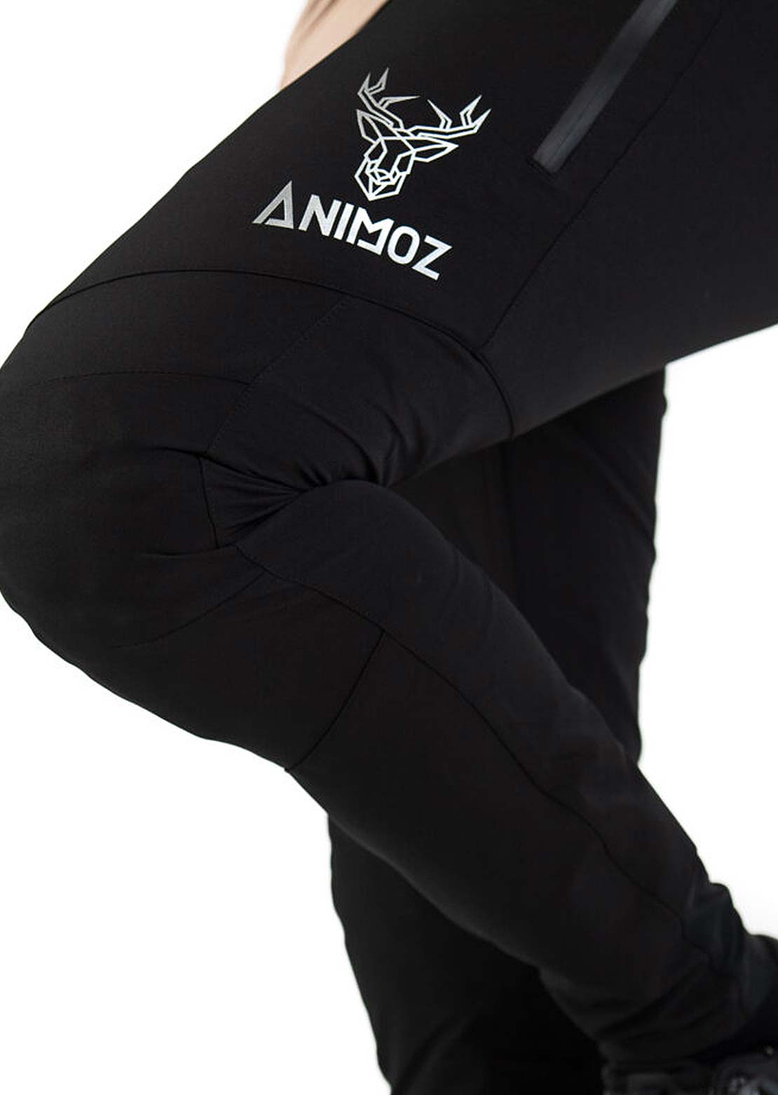 Animoz Men's Wild Pants + Inner Short Black