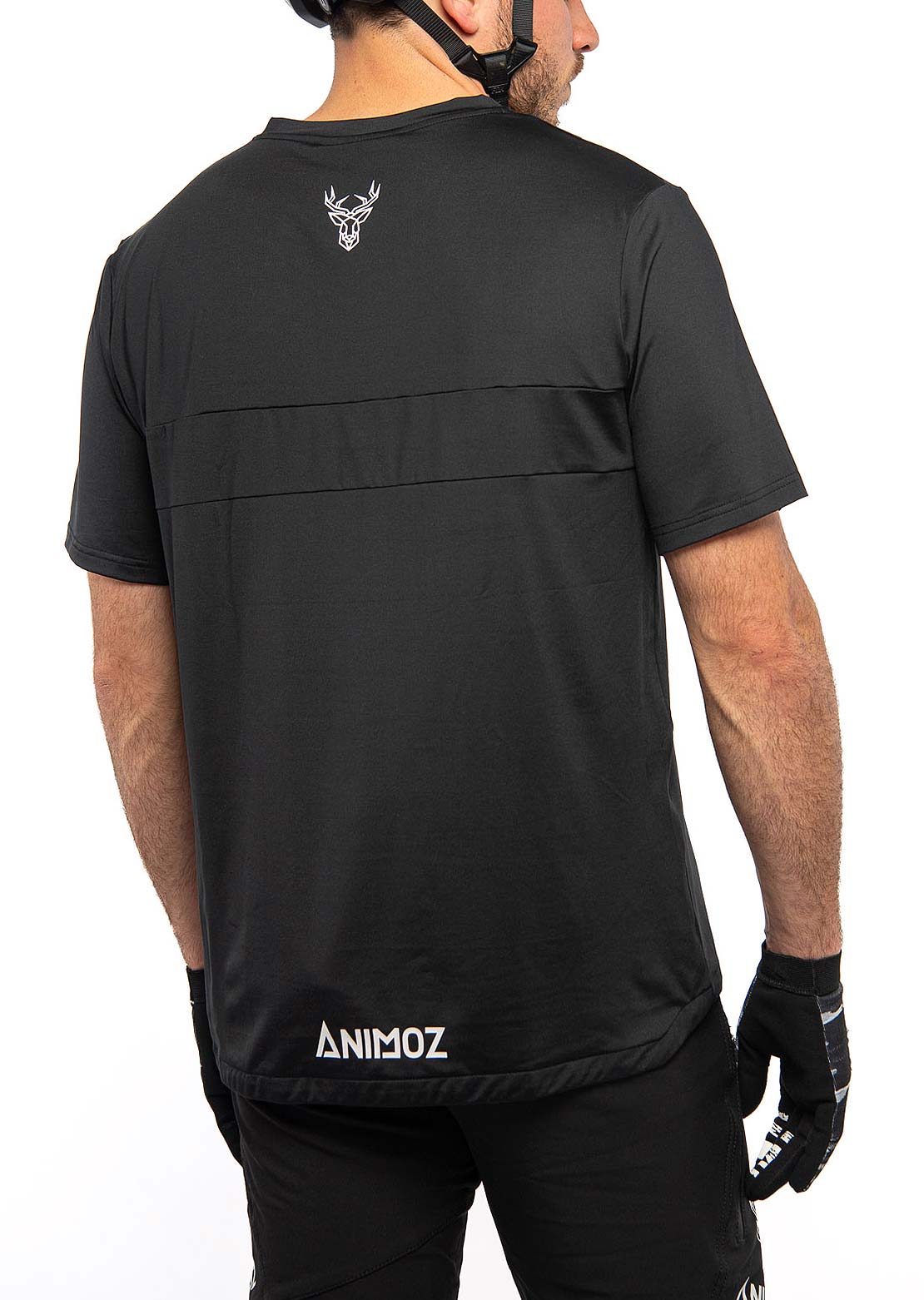 Animoz Men's Wild Short Sleeve Jersey Black