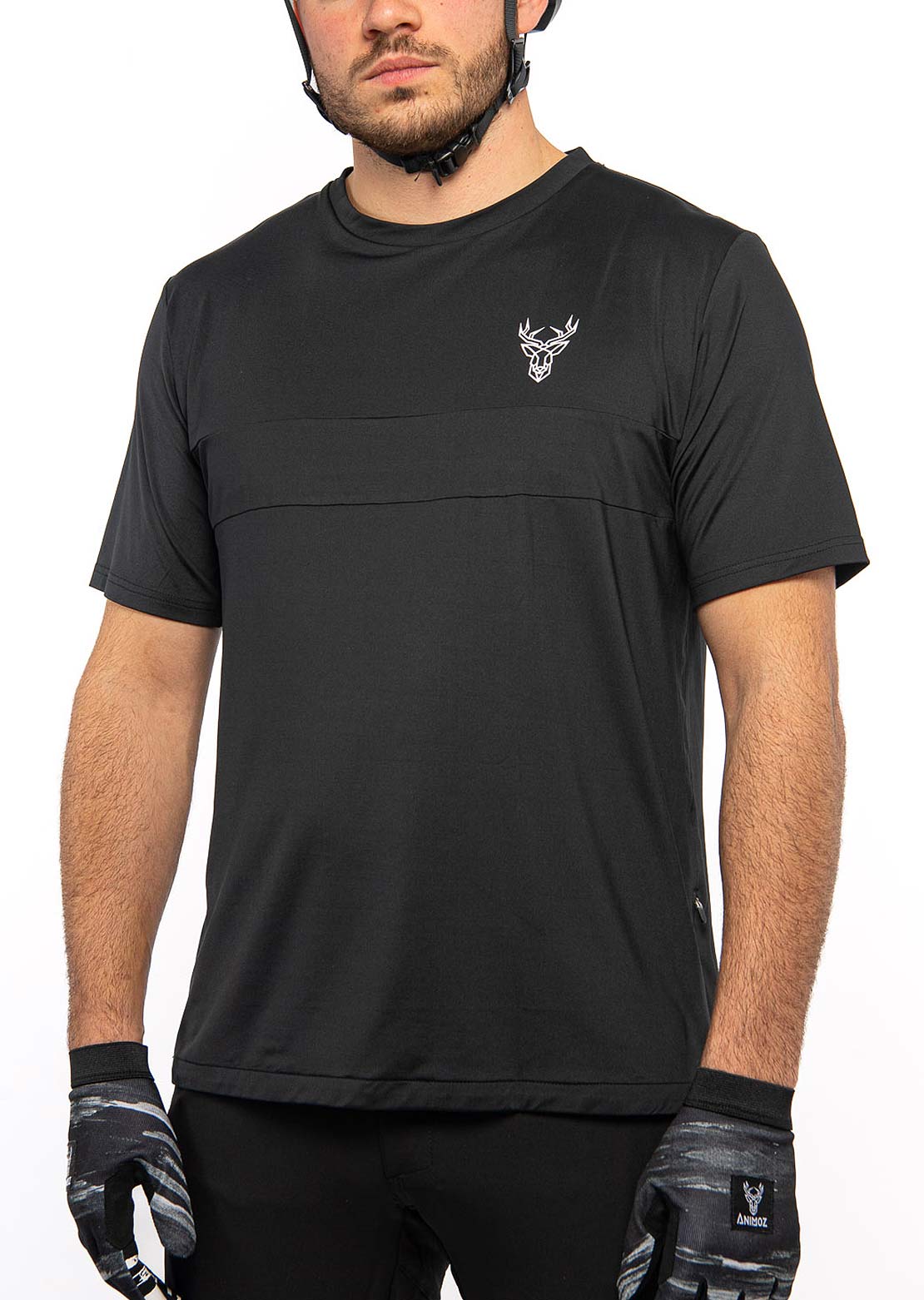 Animoz Men's Wild Short Sleeve Jersey Black