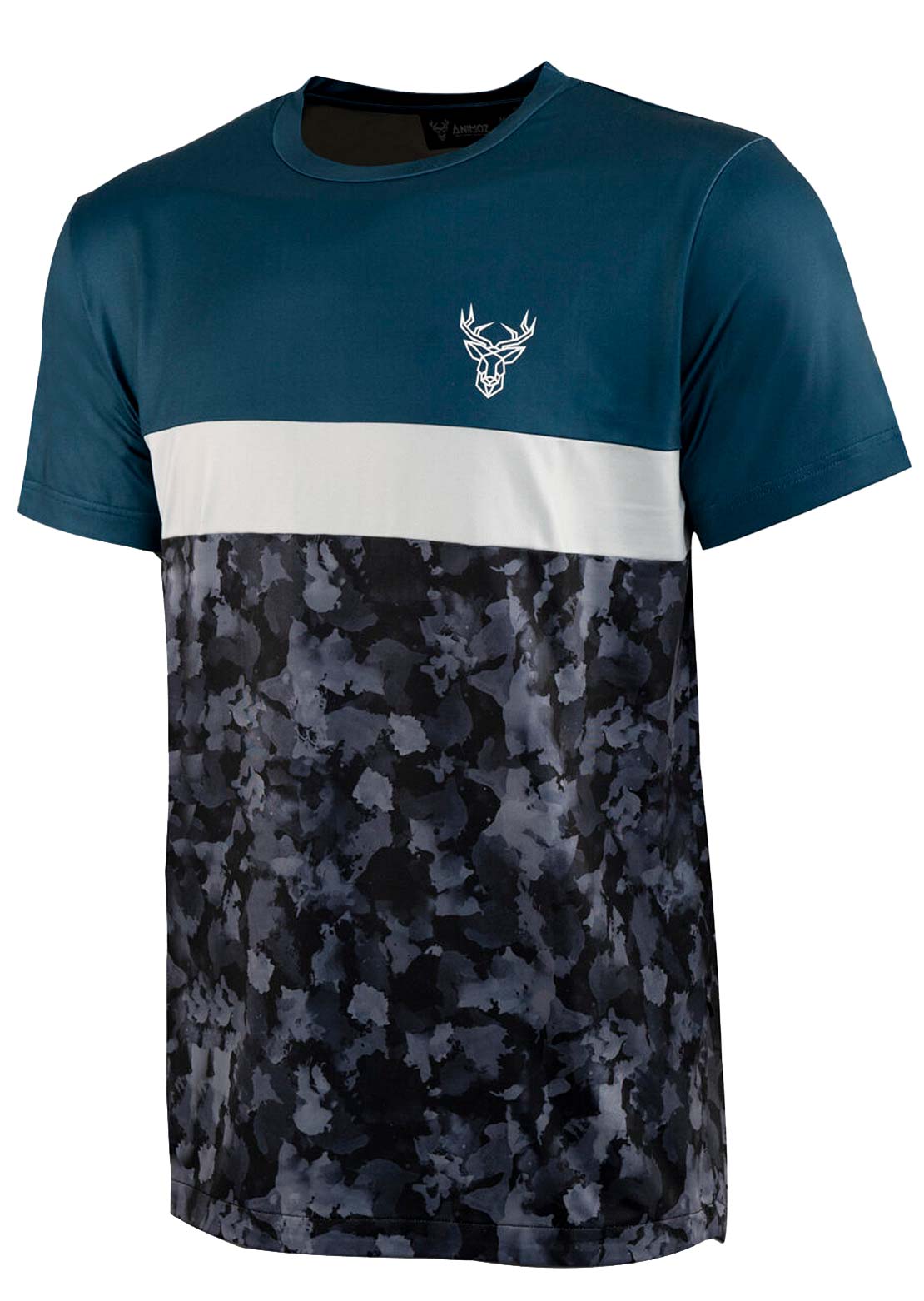 Animoz Men's Wild Short Sleeve Jersey Blue
