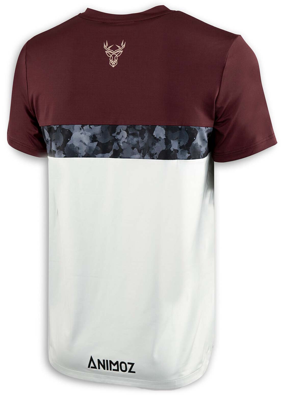 Animoz Men's Wild Short Sleeve Jersey Burgundy