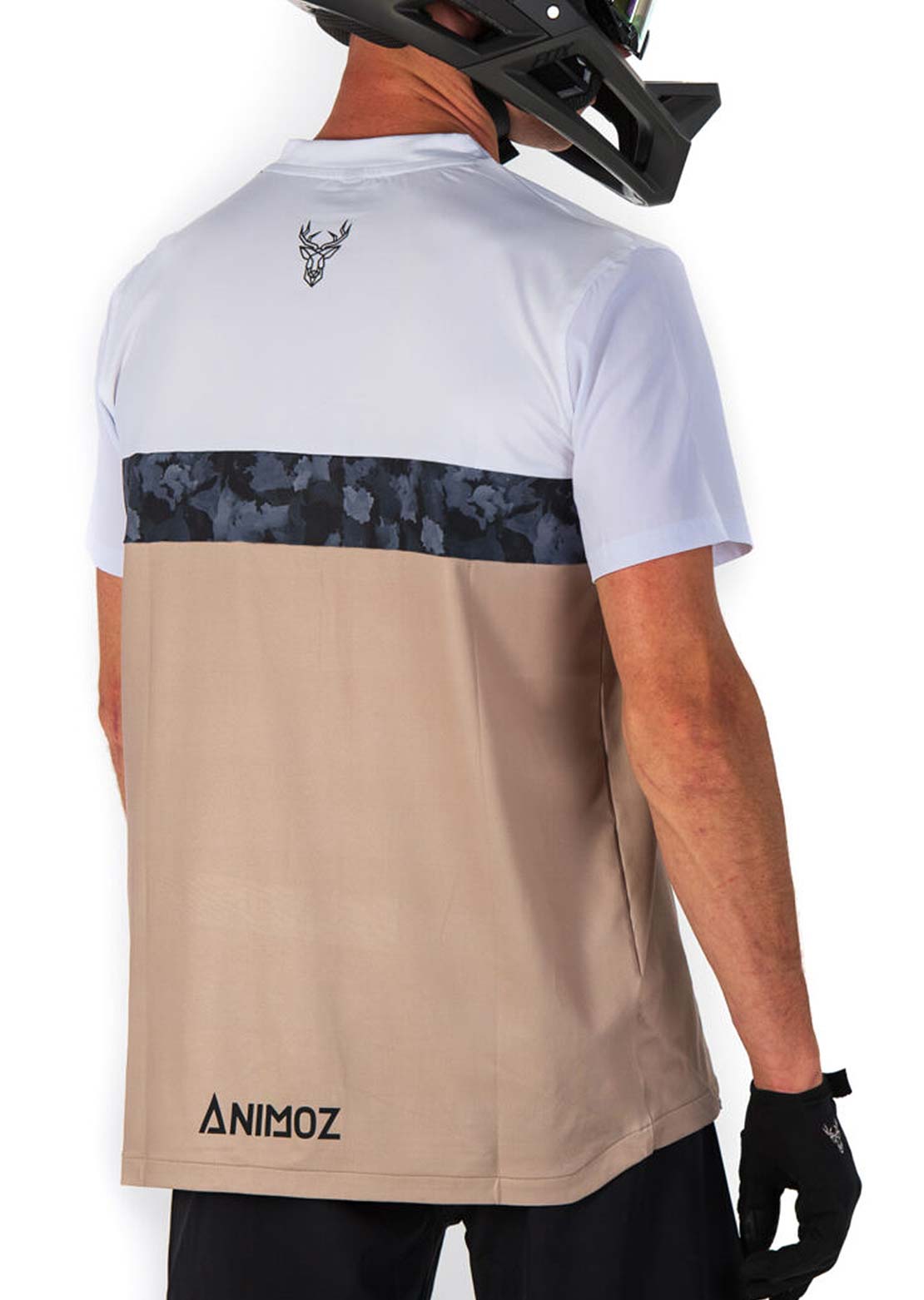 Animoz Men's Wild Short Sleeve Jersey Camel