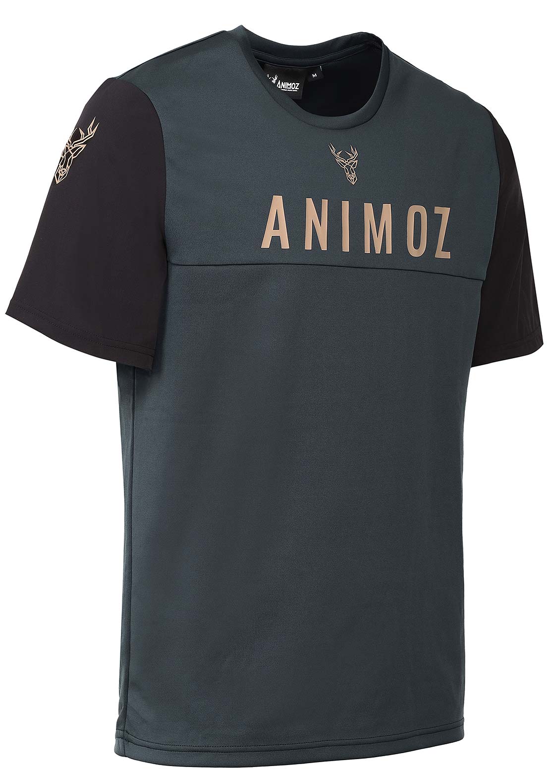 Animoz Men's Wild Short Sleeve Jersey Dark Grey