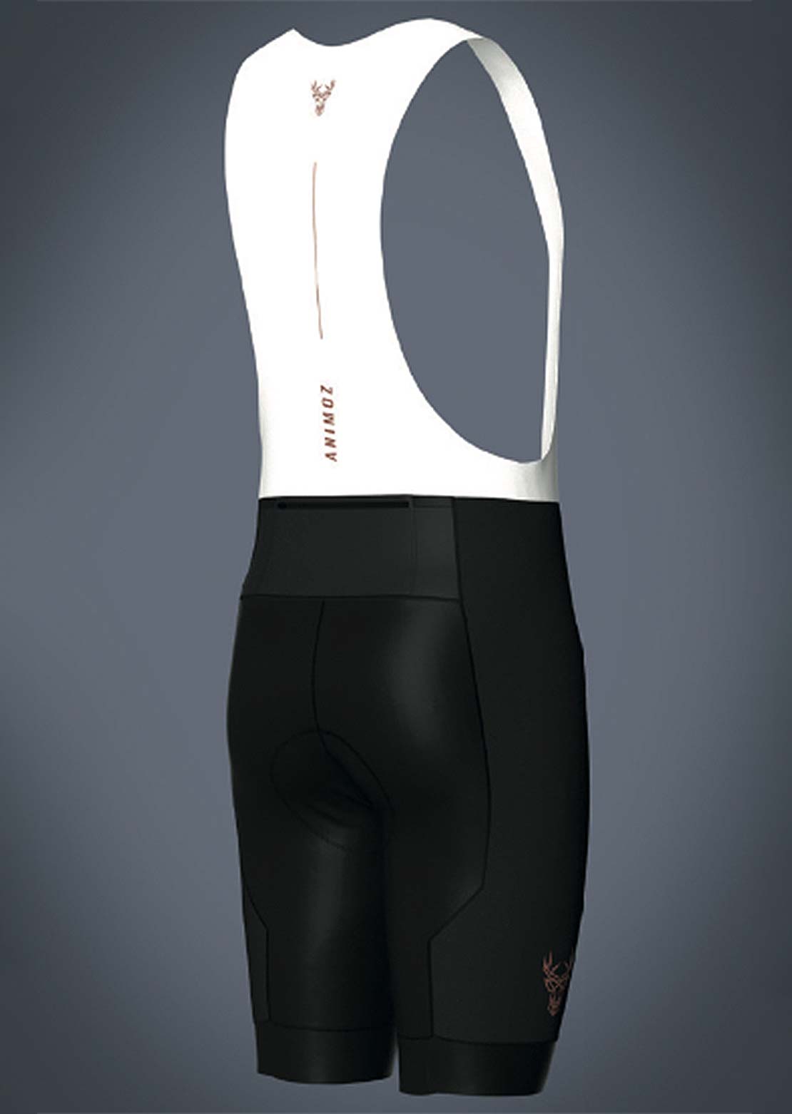 Animoz Pure Bib Pants Black/White