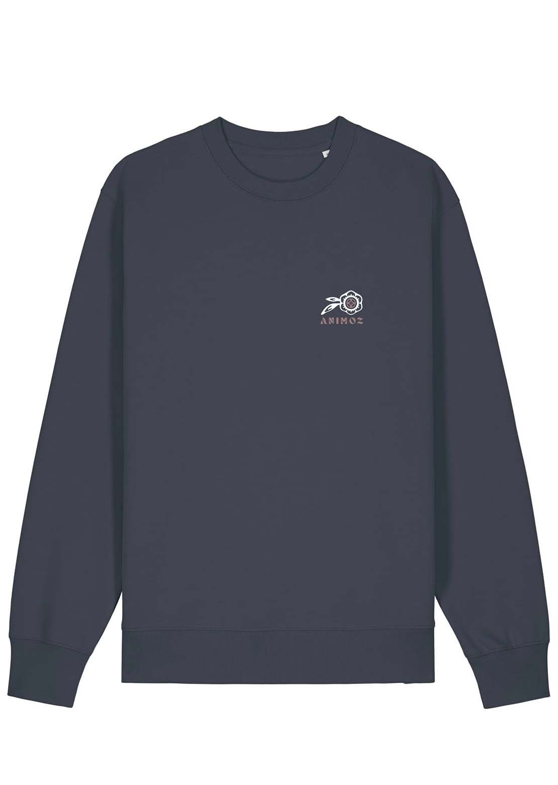 Animoz Unisex Crewneck Hand Ink Grey