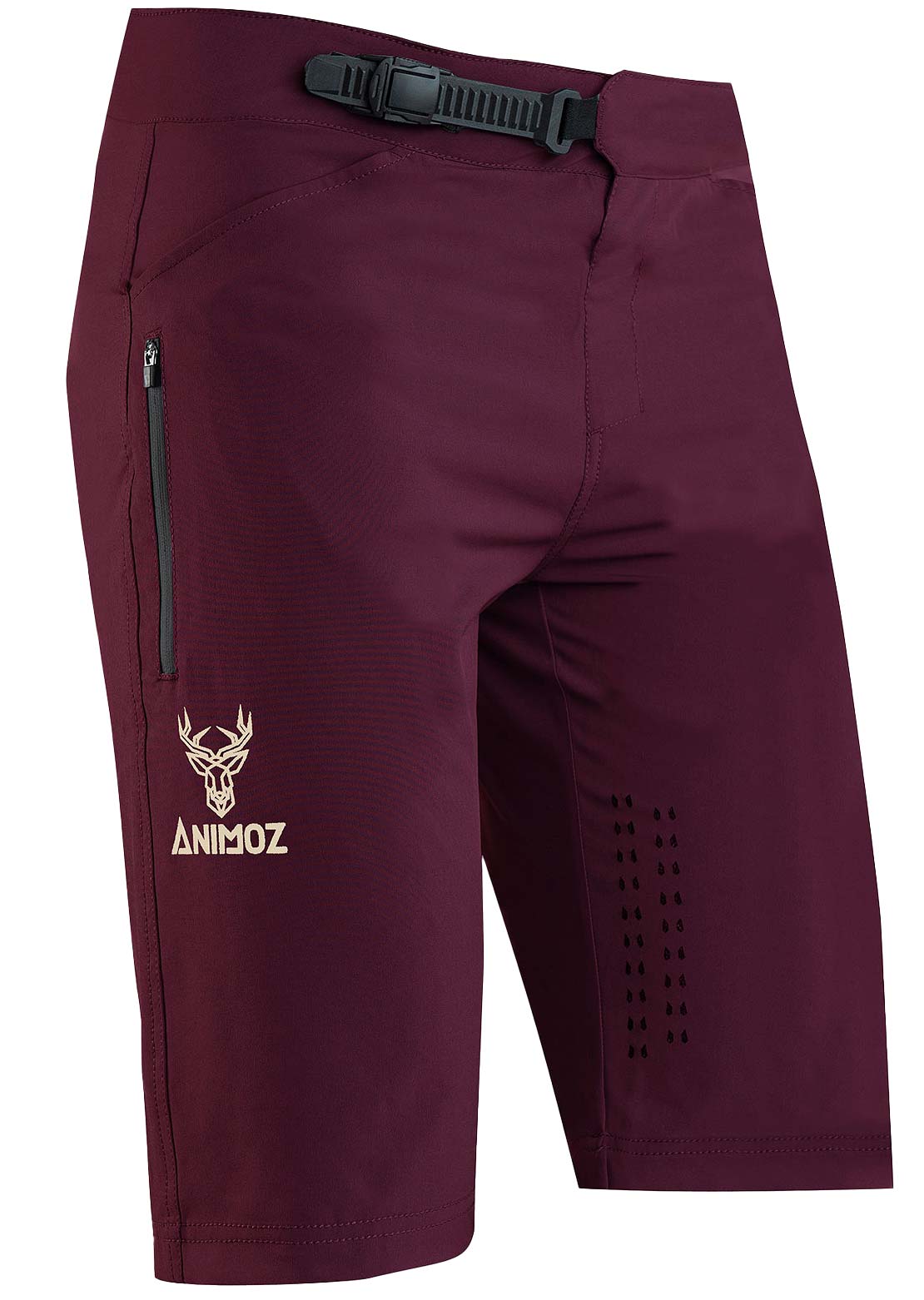 Animoz Wild Shorts with Inner Burgundy