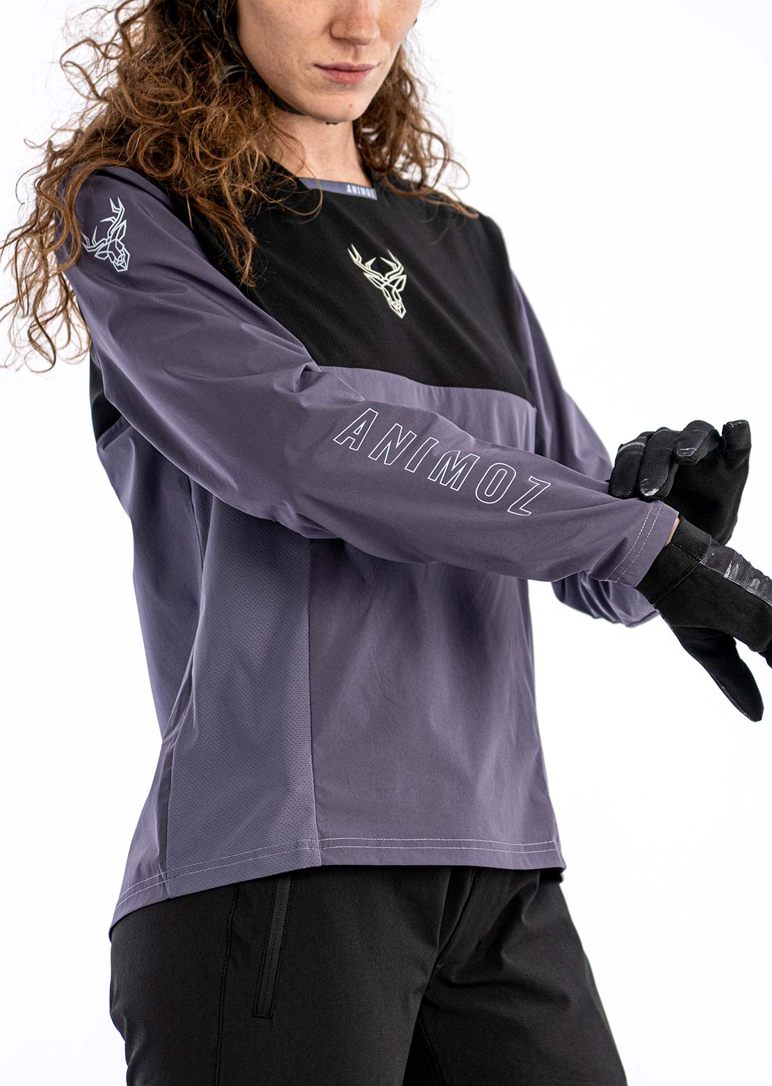 Animoz Women's Pure Long Sleeve Jersey Purple