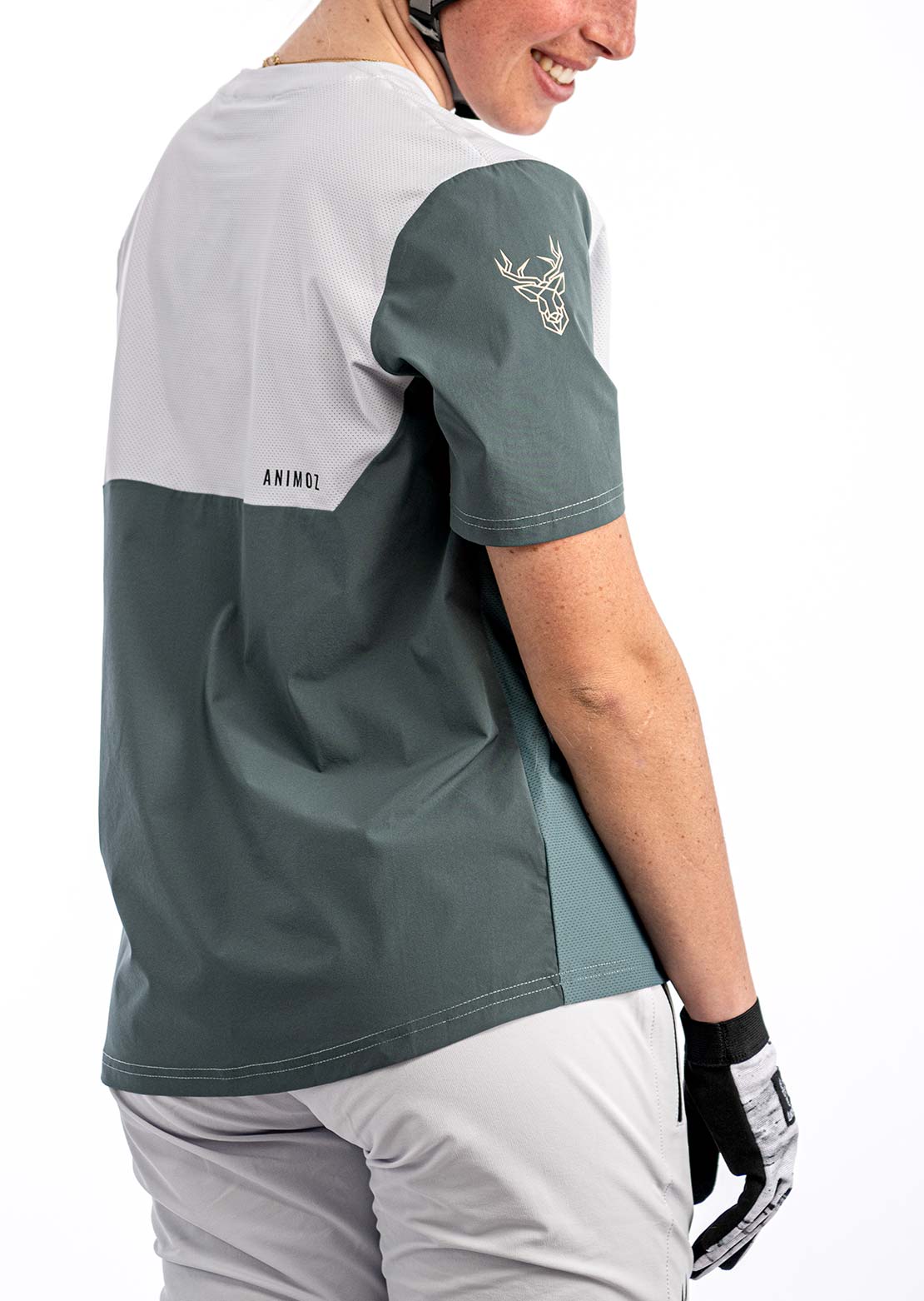 Animoz Women's Pure Short Sleeve Jersey Green