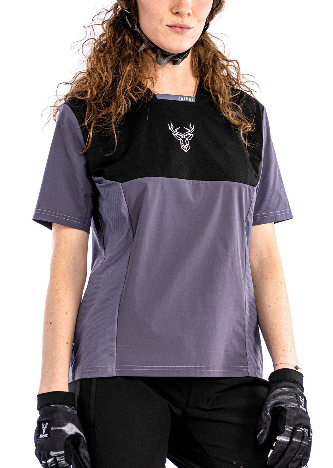 Animoz Women's Pure Short Sleeve Jersey Purple