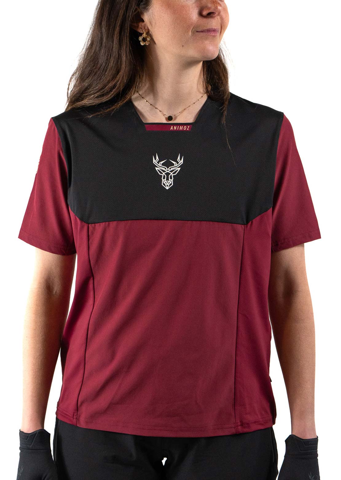Animoz Women's Pure Short Sleeve Jersey Raspberry