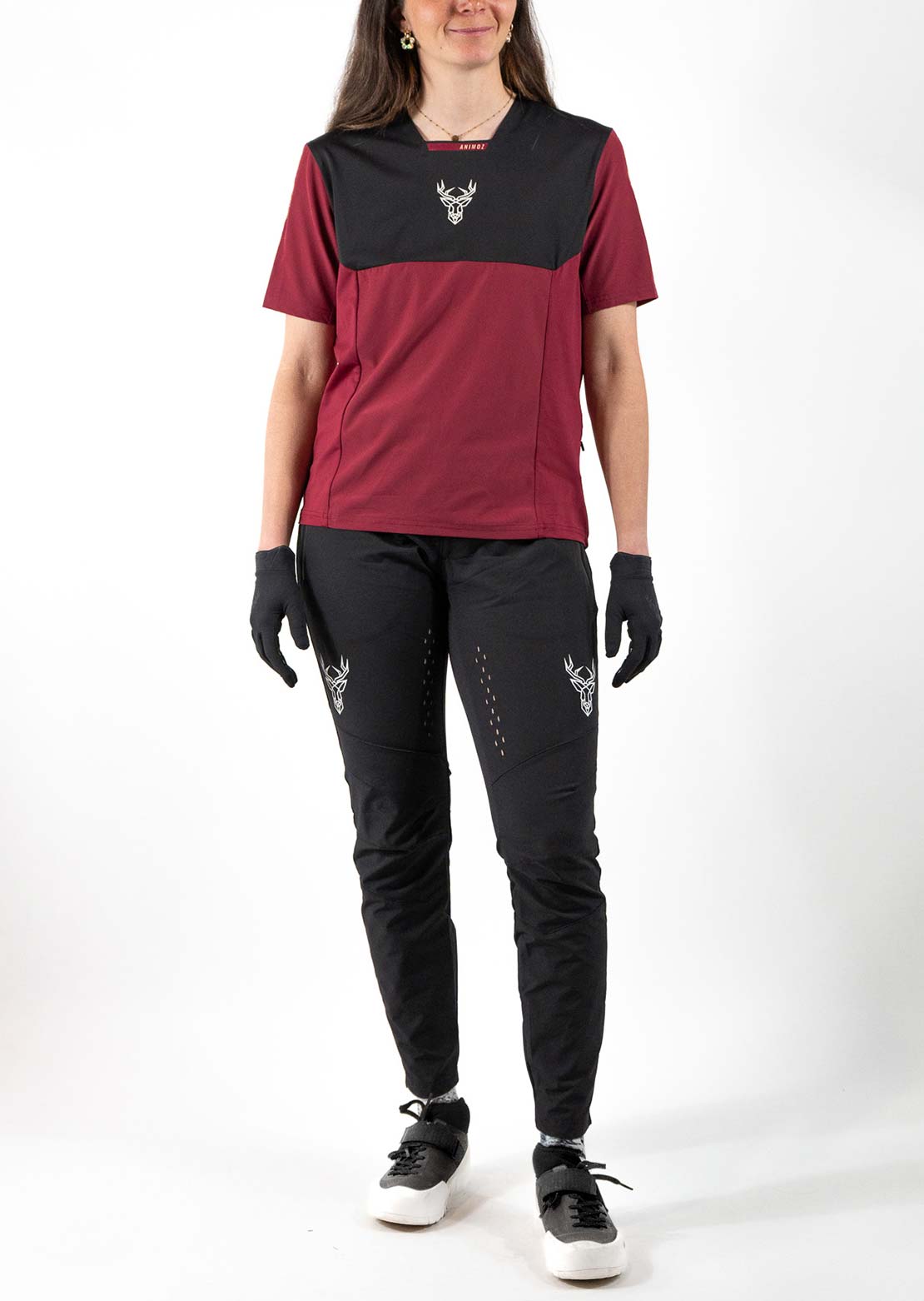 Animoz Women's Pure Short Sleeve Jersey Raspberry
