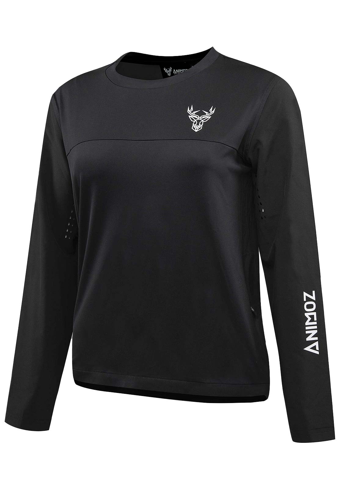 Animoz Women's Wild Long Sleeve Jersey Black