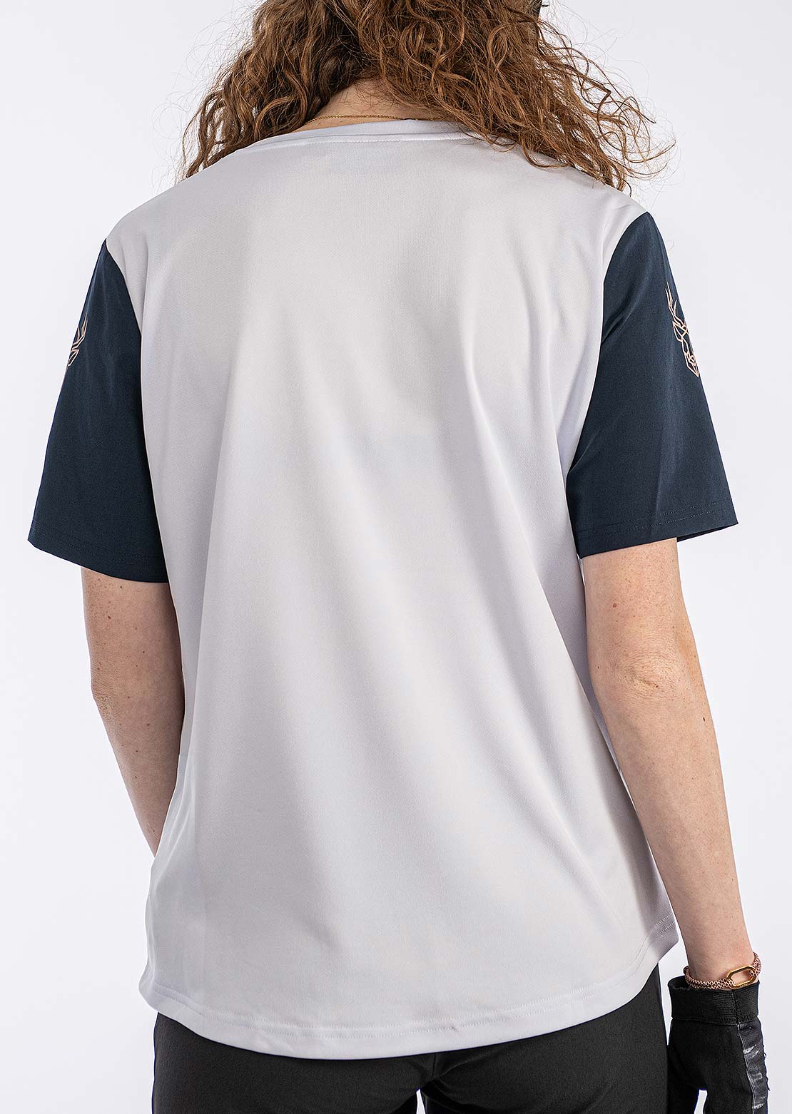 Animoz Women's Wild Short Sleeve Jersey Clear Grey