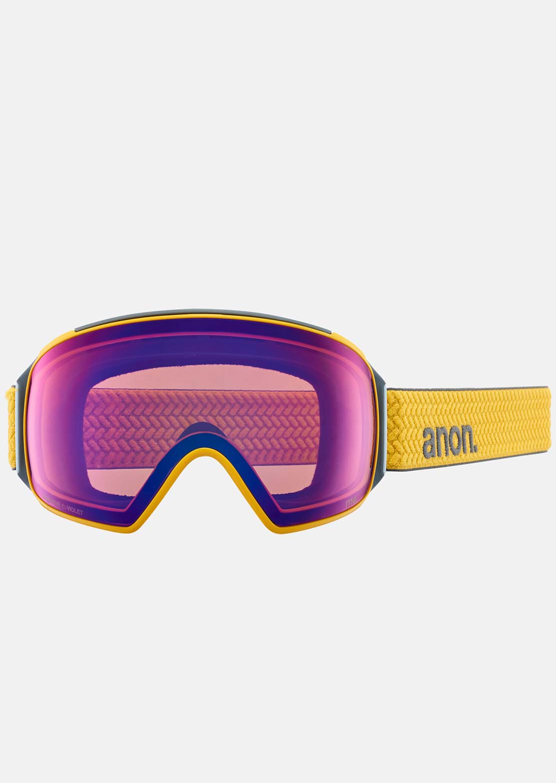 Anon Men's M4 Toric + Bonus Lens + MFI Face Mask Googles Golden/Perceive Sunny Onyx/Spare Perceive Variable Violet