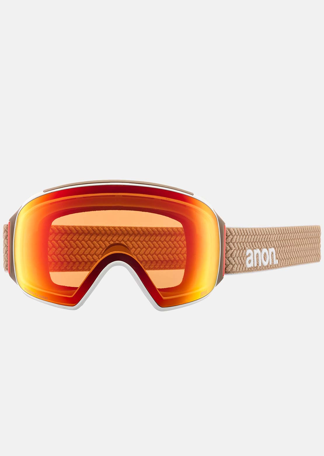 Anon Men's M4 Toric + Bonus Lens + MFI Face Mask Googles Summit Taupe/Perceive Sunny Bronze/Spare Perceive Cloudy Burst