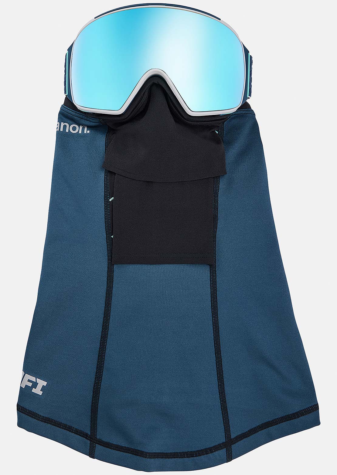 Anon Men&#39;s M4 Toric Goggles + Bonus Lens + MFI Face Mask Nightfall/Perceive Variable Blue