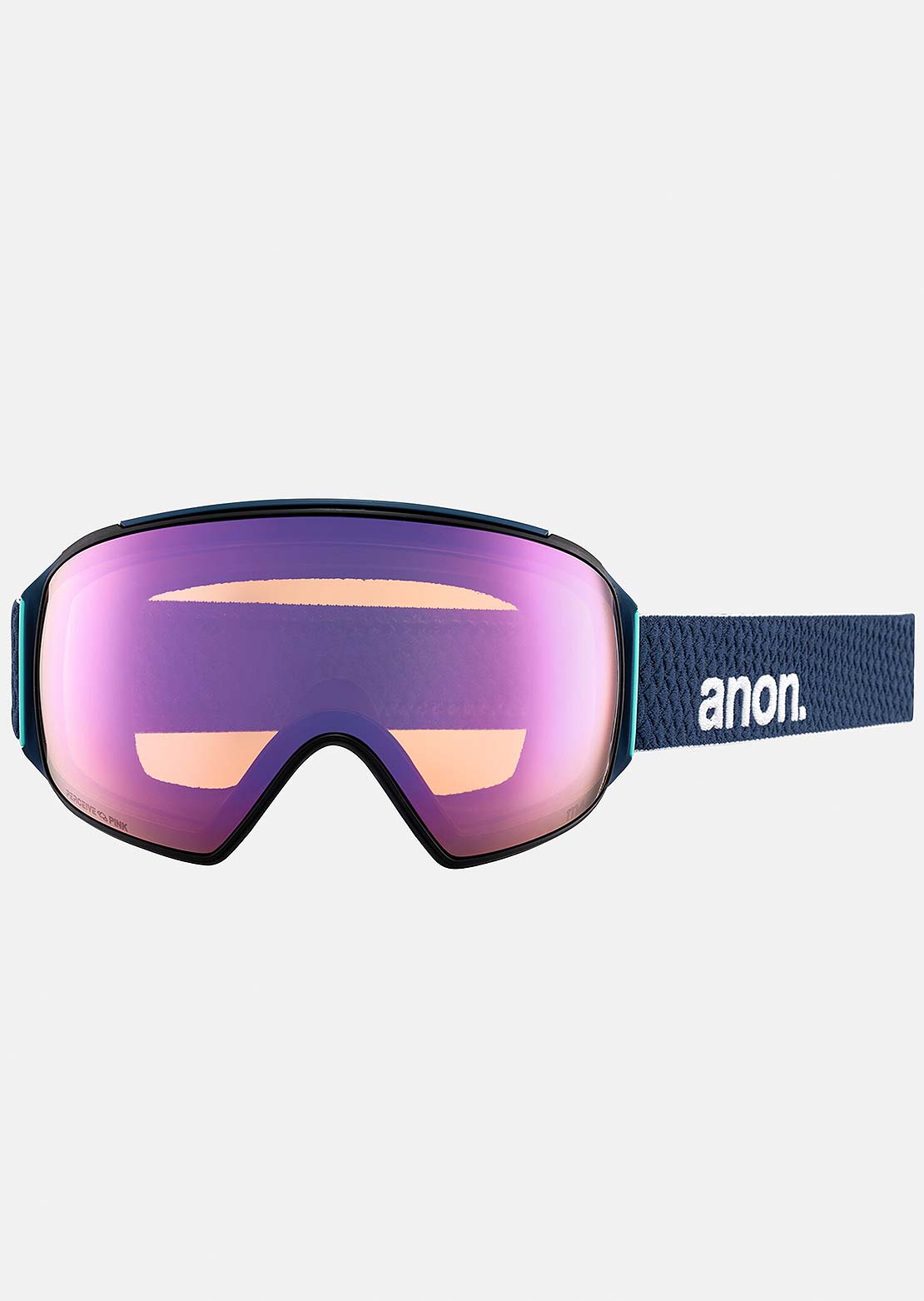 Anon Men&#39;s M4 Toric Goggles + Bonus Lens + MFI Face Mask Nightfall/Perceive Variable Blue