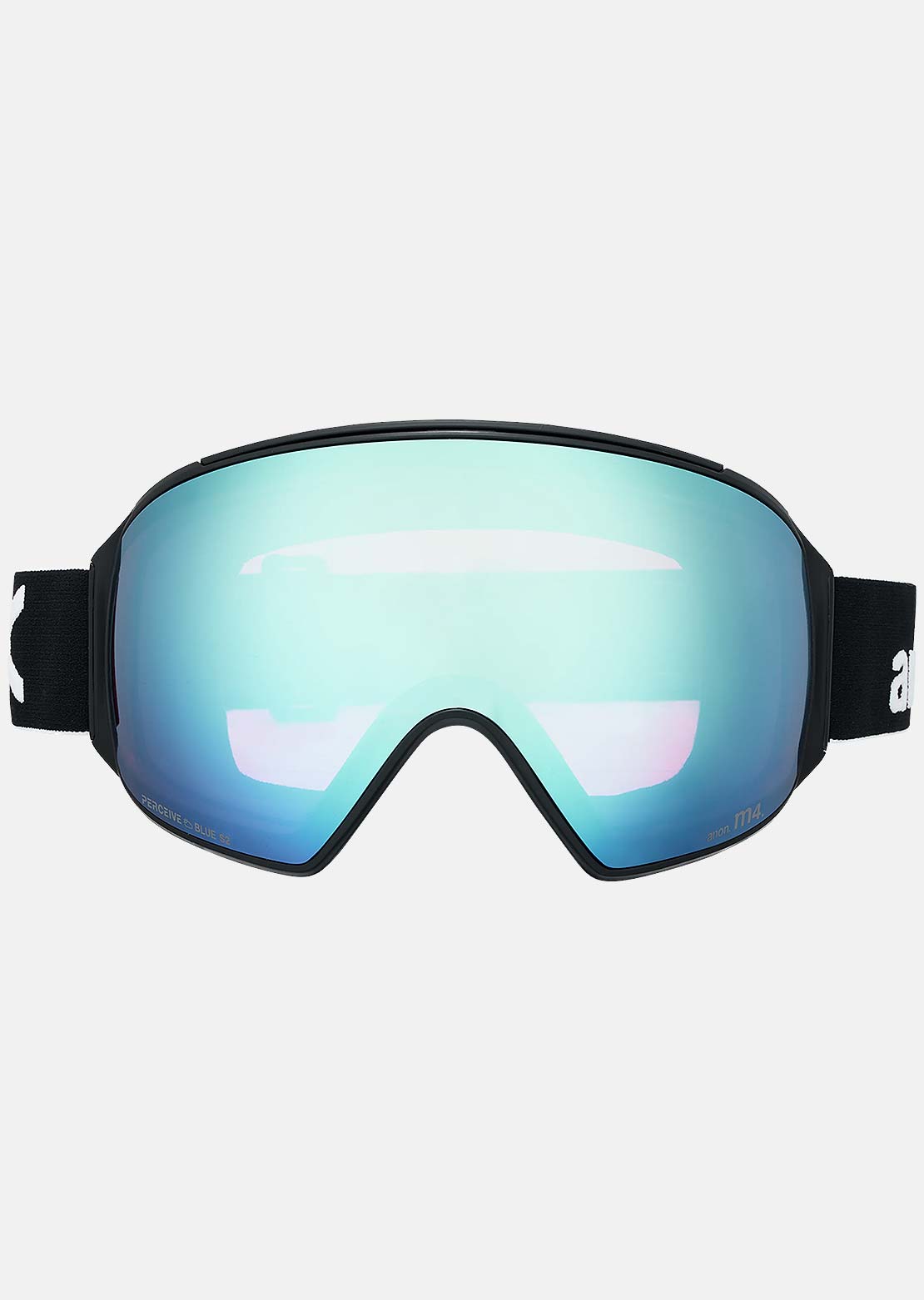 Anon Unisex M4 Goggles (Toric) + Bonus Lens + MFI Face Mask Black/Perceive Variable Blue