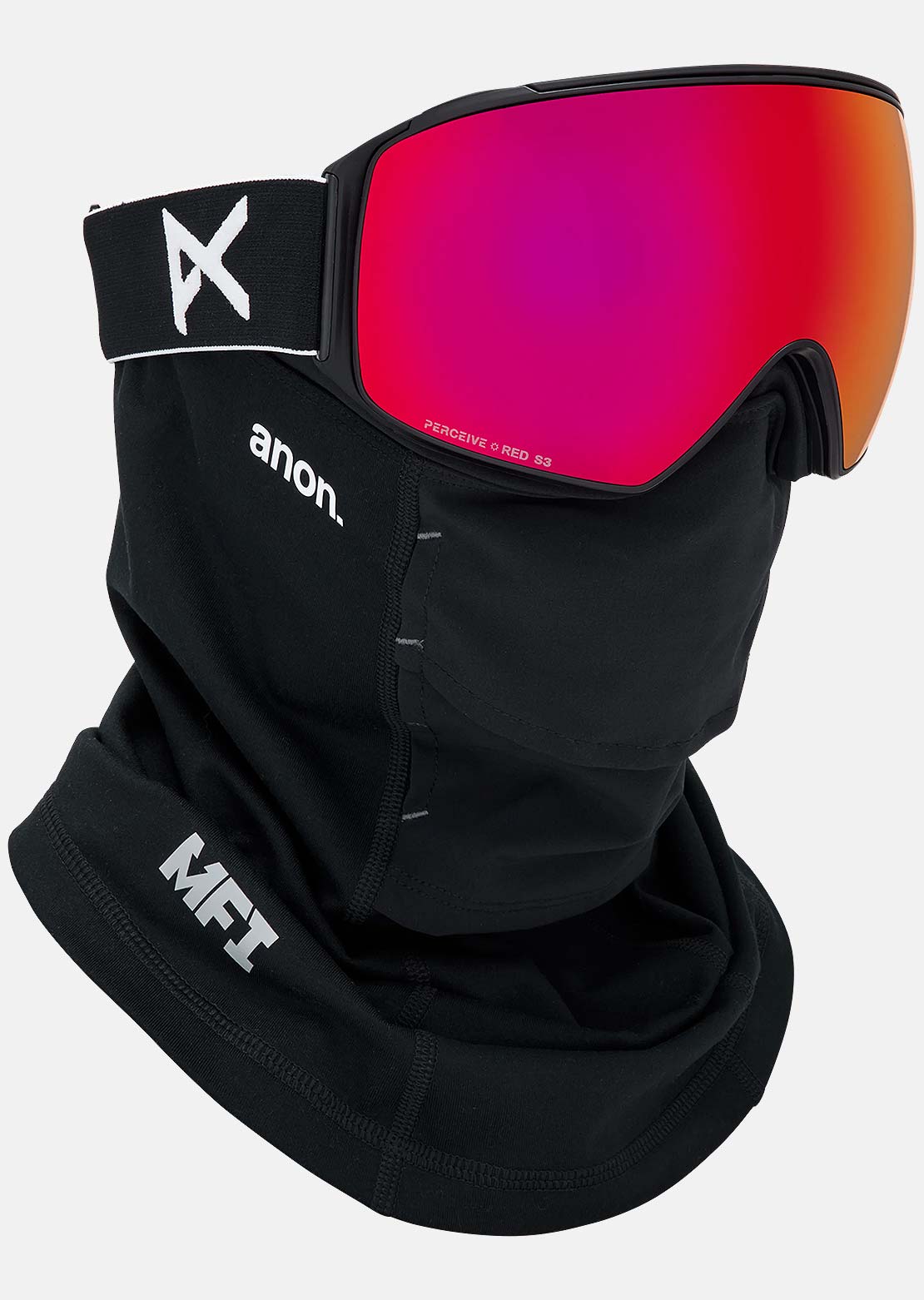 Anon Unisexe M4 Lunettes de ski (Toric) + Bonus Lentille + MFI Face Masque