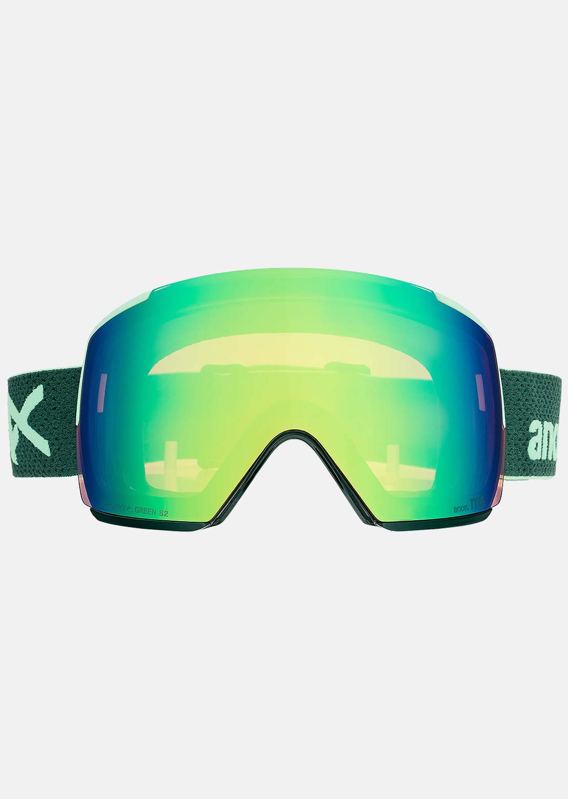 Anon Unisex M5 Goggles + Bonus Lens + MFI Face Mask Brunswick Green/Perceive Variable Green