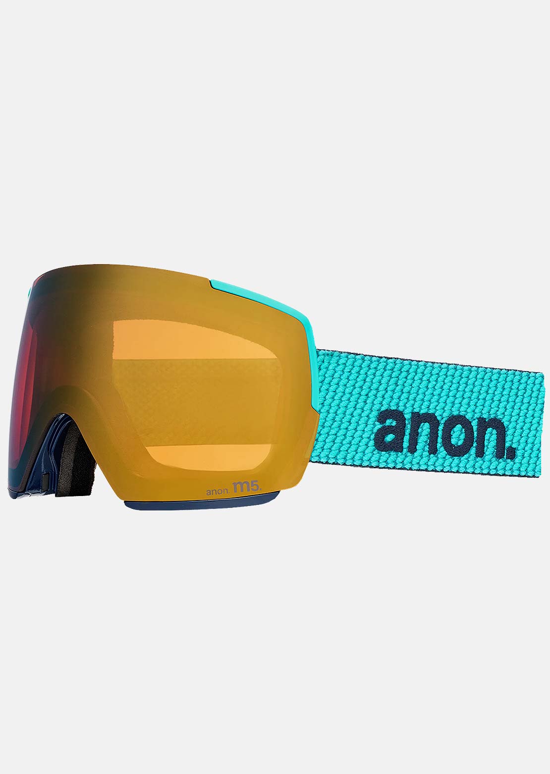 Anon Unisex M5 Goggles + Bonus Lens + MFI Face Mask Marine/Perceive Sunny Bronze