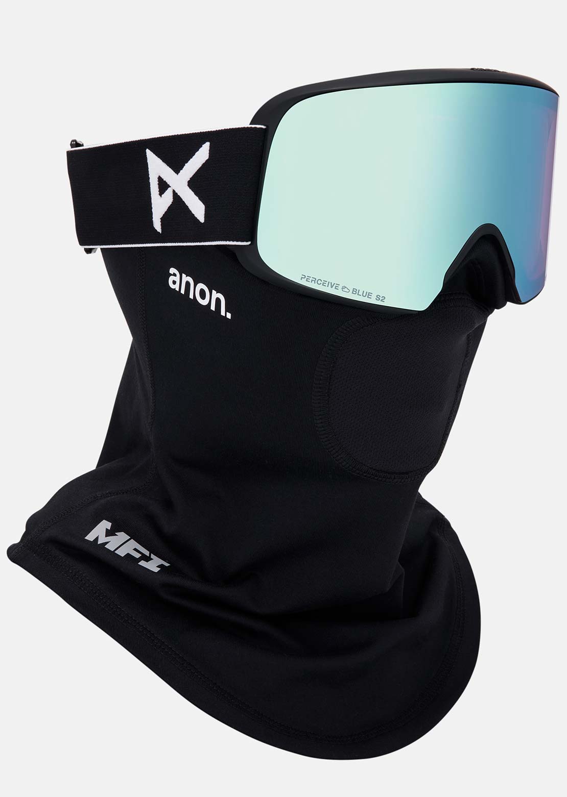 Anon Unisex M6 Goggles Black/Perceive Variable Blue/Spare Perceive Cloudy Pink