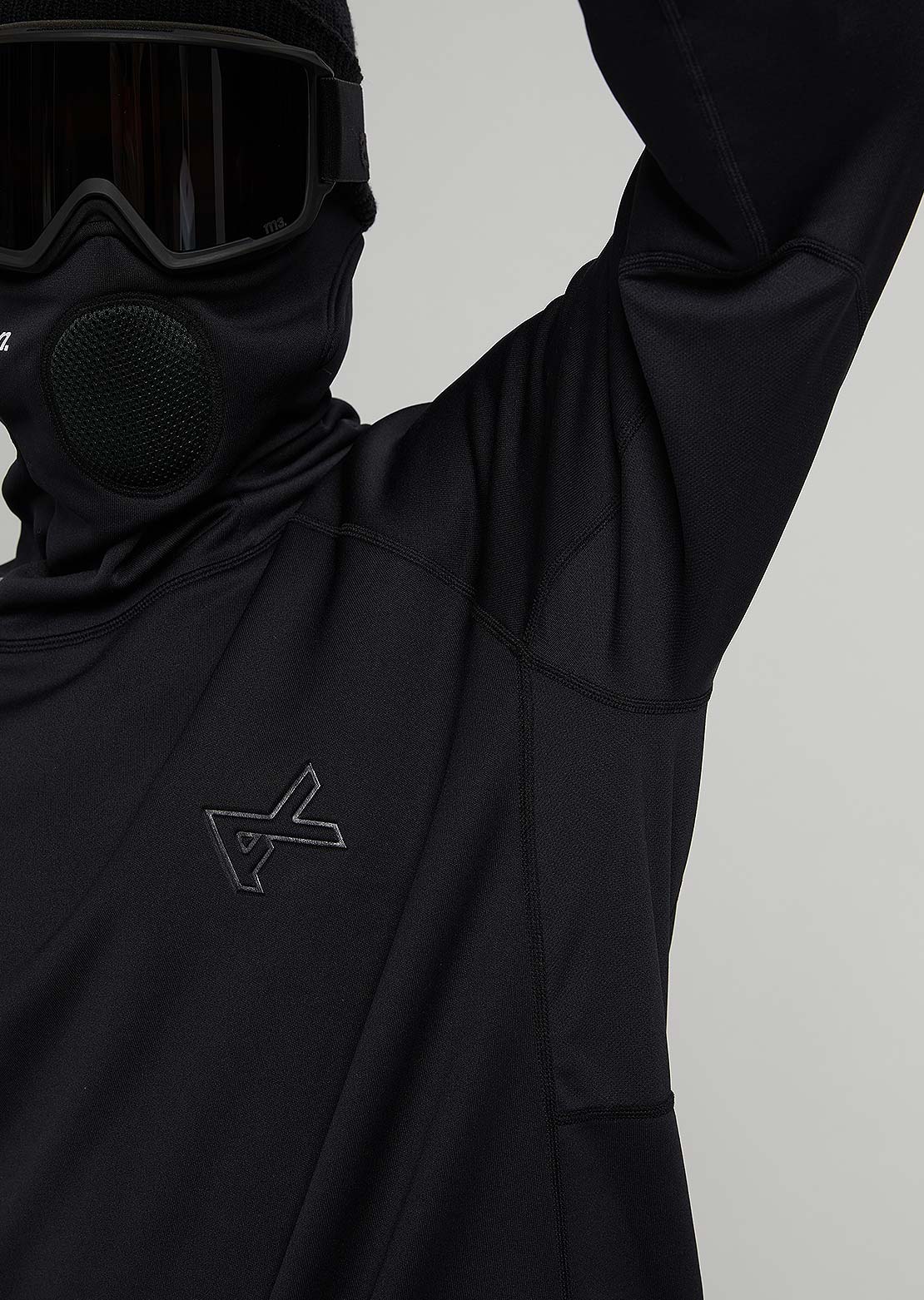 Anon Unisex MFI Power Dry Long Sleeve Balaclava Black