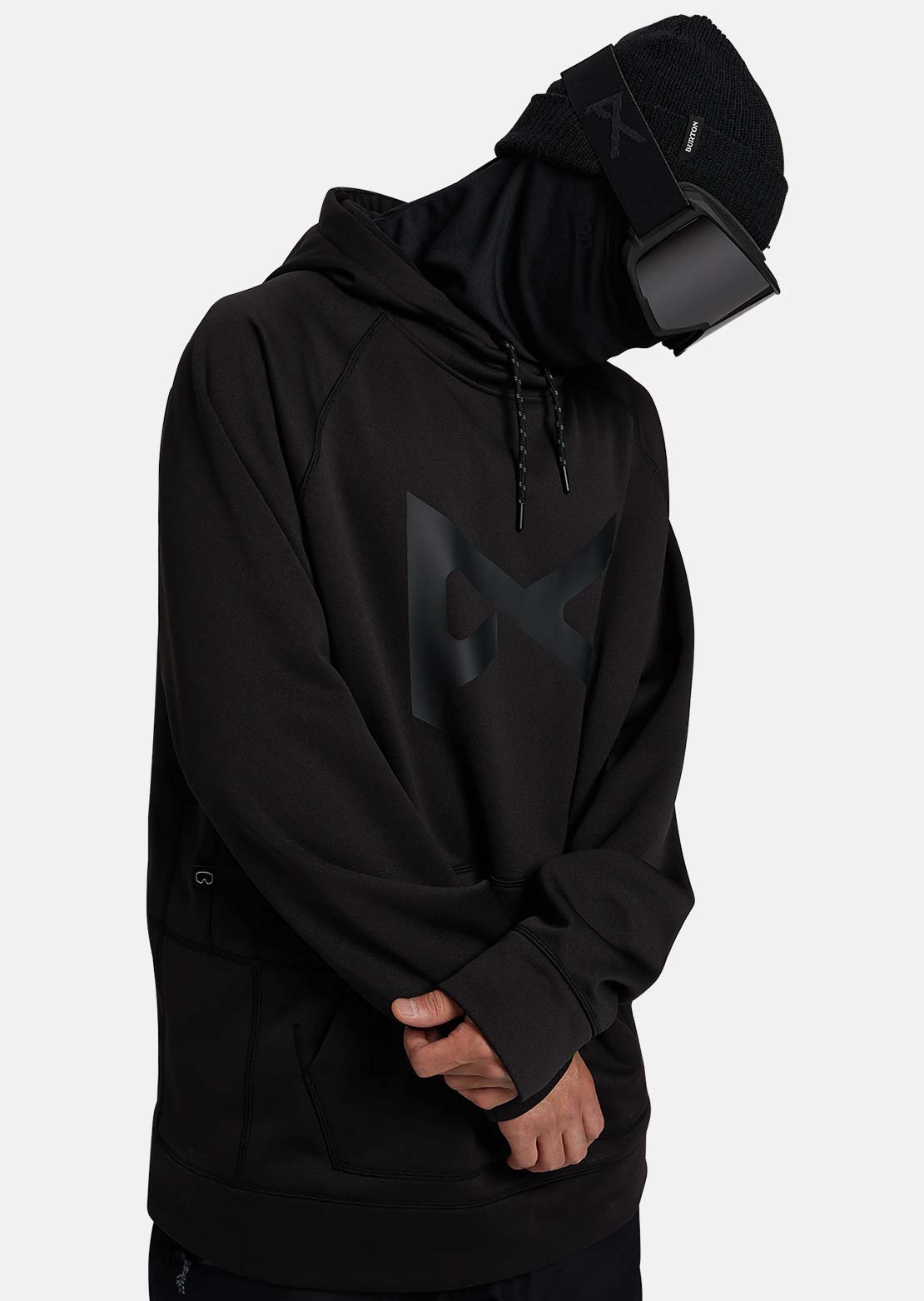 Anon Unisex MFI Pullover Hood Black