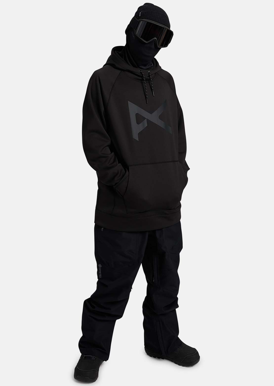 Anon Unisex MFI Pullover Hood Black