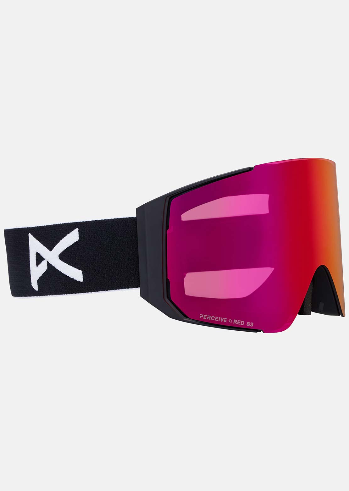 Anon Unisex Sync Goggles + Bonus Lens + MFI Face Mask Black/Perceive Sunny Red/Spare Perceive Cloudy Burst