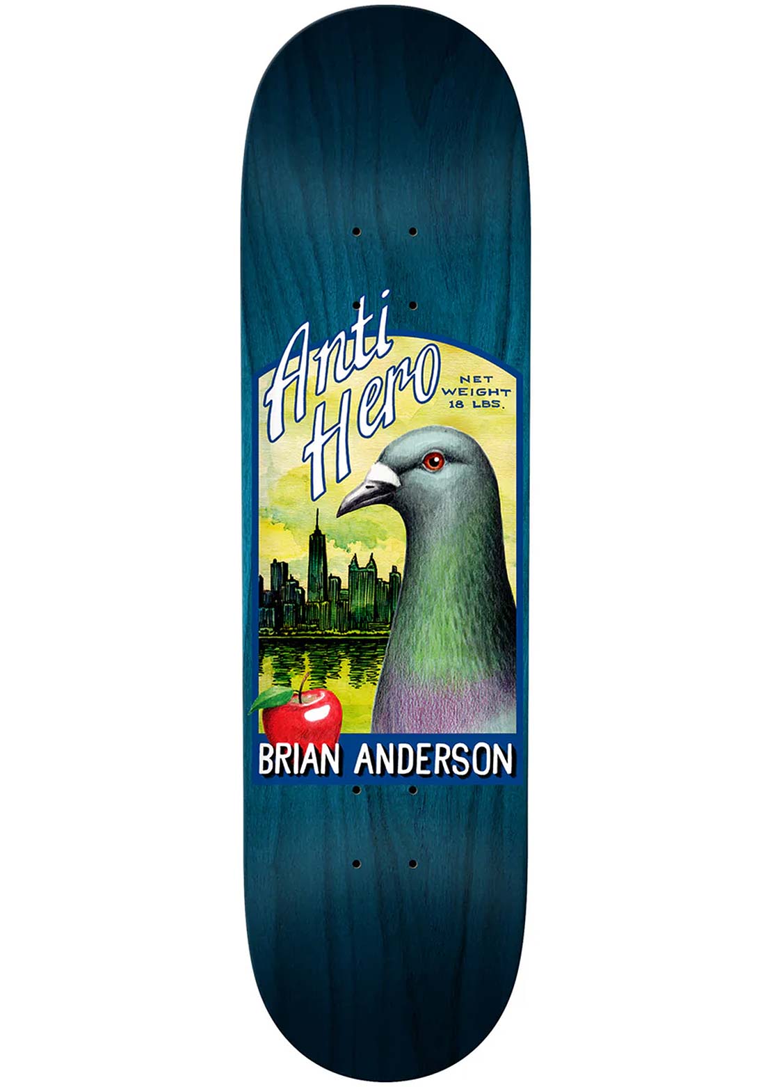 AntiHero Unisex B.A. Homers Skateboard Deck