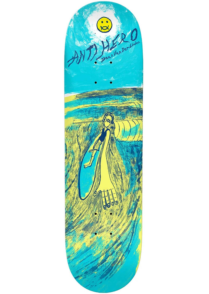 AntiHero Unisex Daan Expressions Skateboard Deck - PRFO Sports