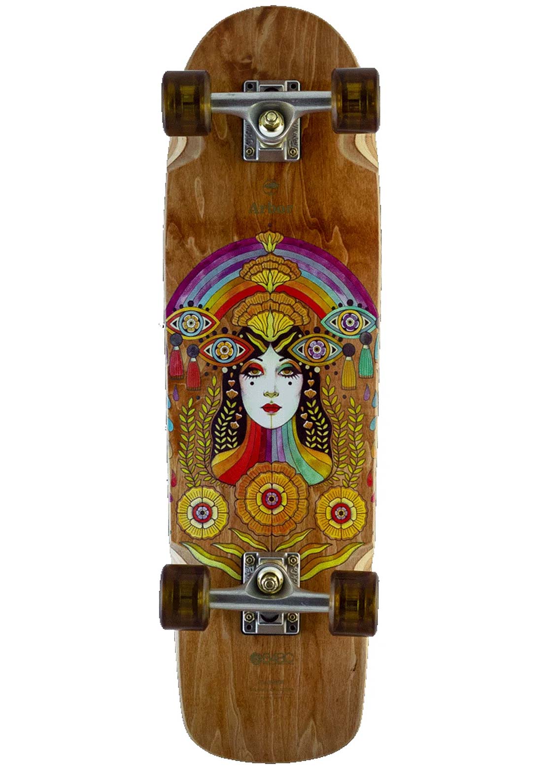 Arbor Cruiser Solstice B4BC Pilsner Complete Skateboard