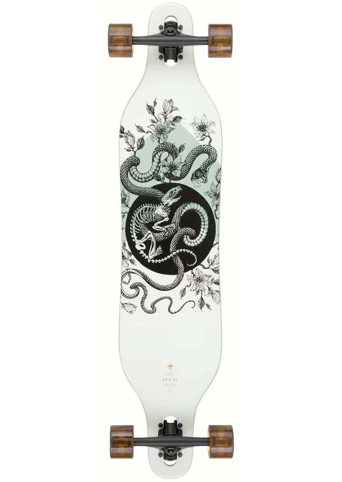 Arbor Drop Thru Bamboo Axis Complete Skateboard