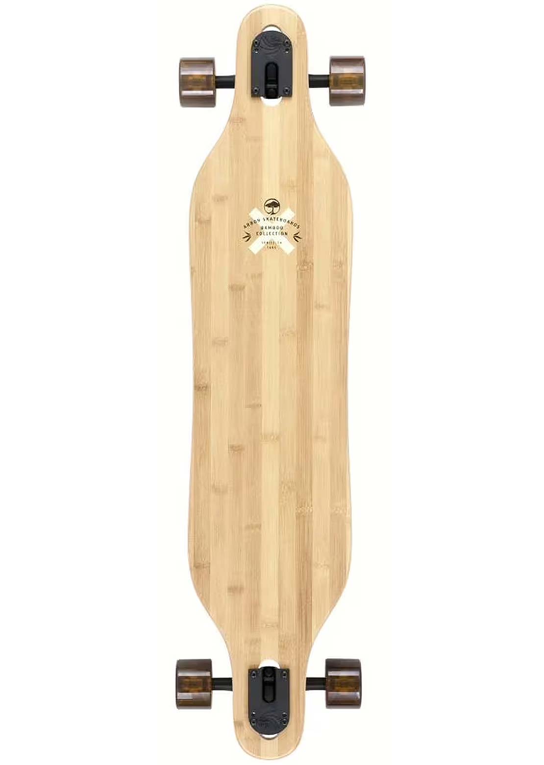 Arbor Drop Thru Bamboo Axis Complete Skateboard