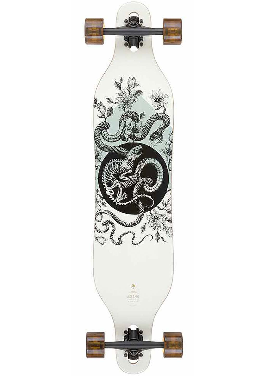 Arbor Drop Thru Bamboo Axis Complete Skateboard
