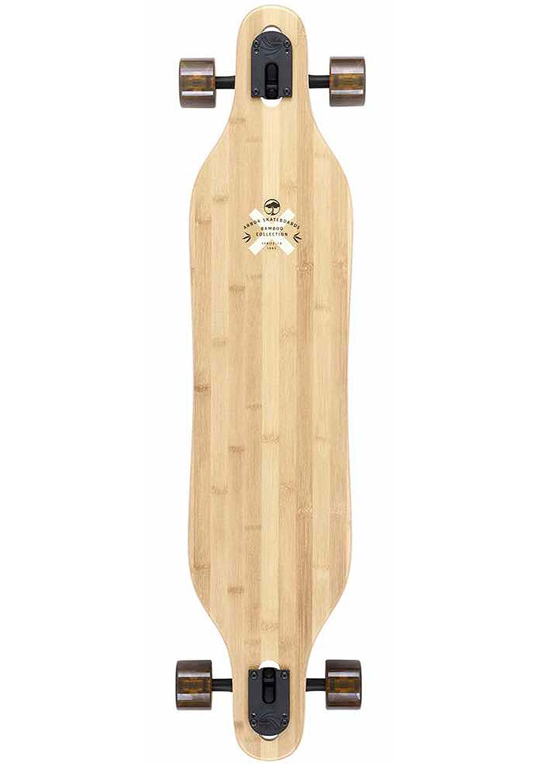 Arbor Drop Thru Bamboo Axis Complete Skateboard