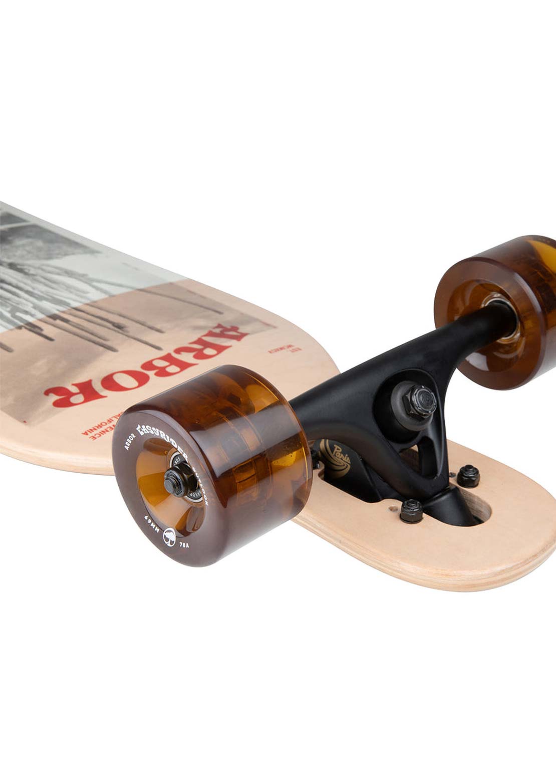 Arbor Drop Thru Photo Axis Complete Skateboard
