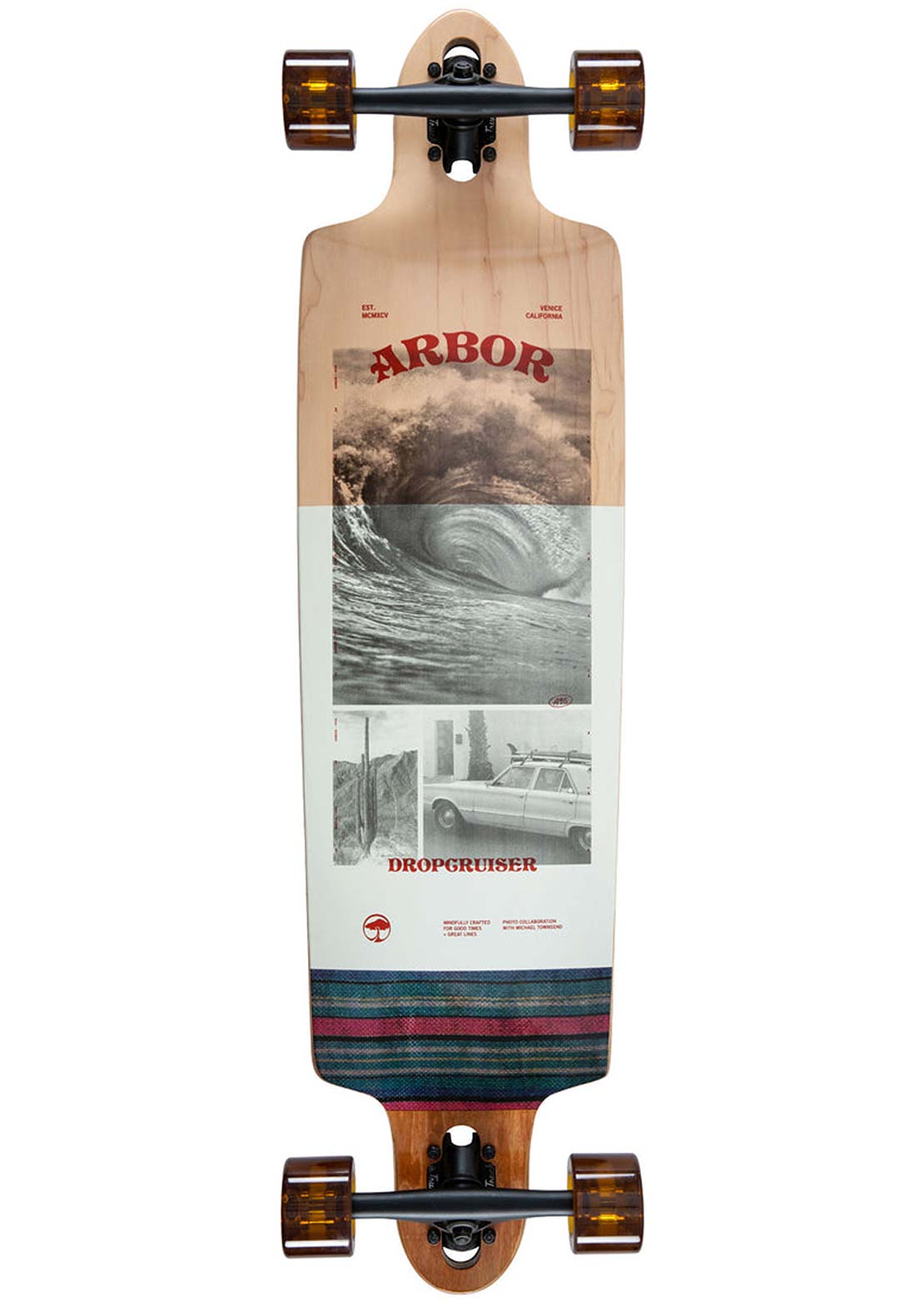 Arbor Dropcruiser Photo Complete Skateboard