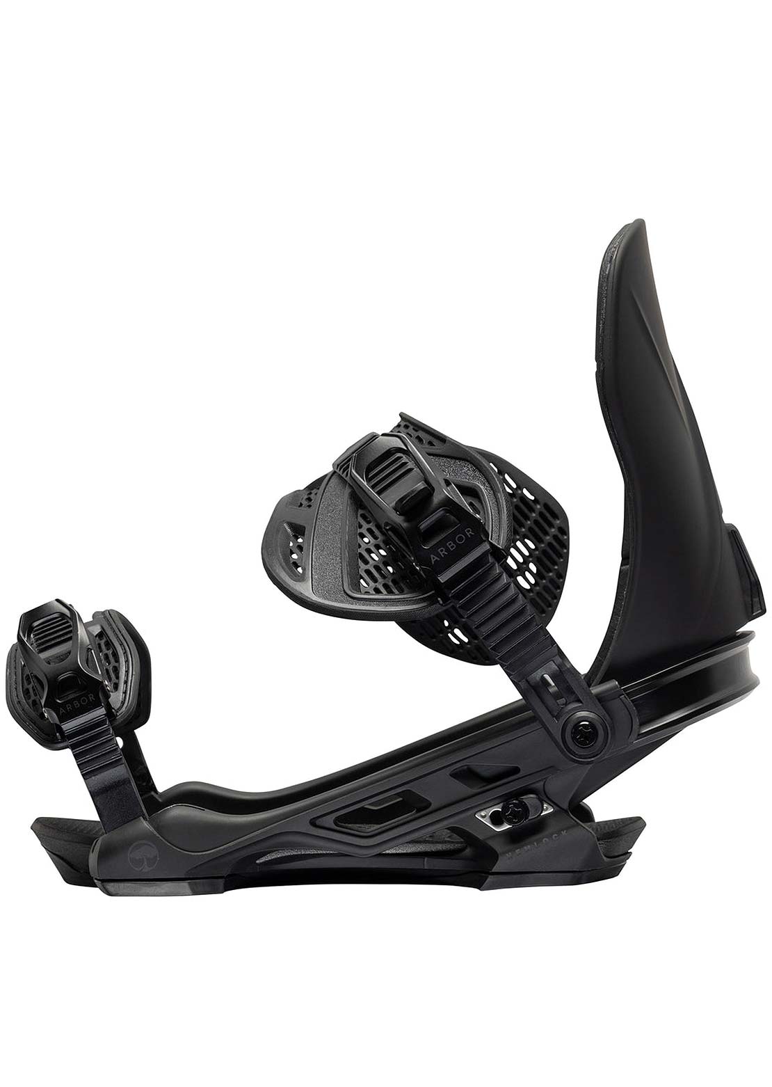 Arbor Hemlock Snowboard Binding Black