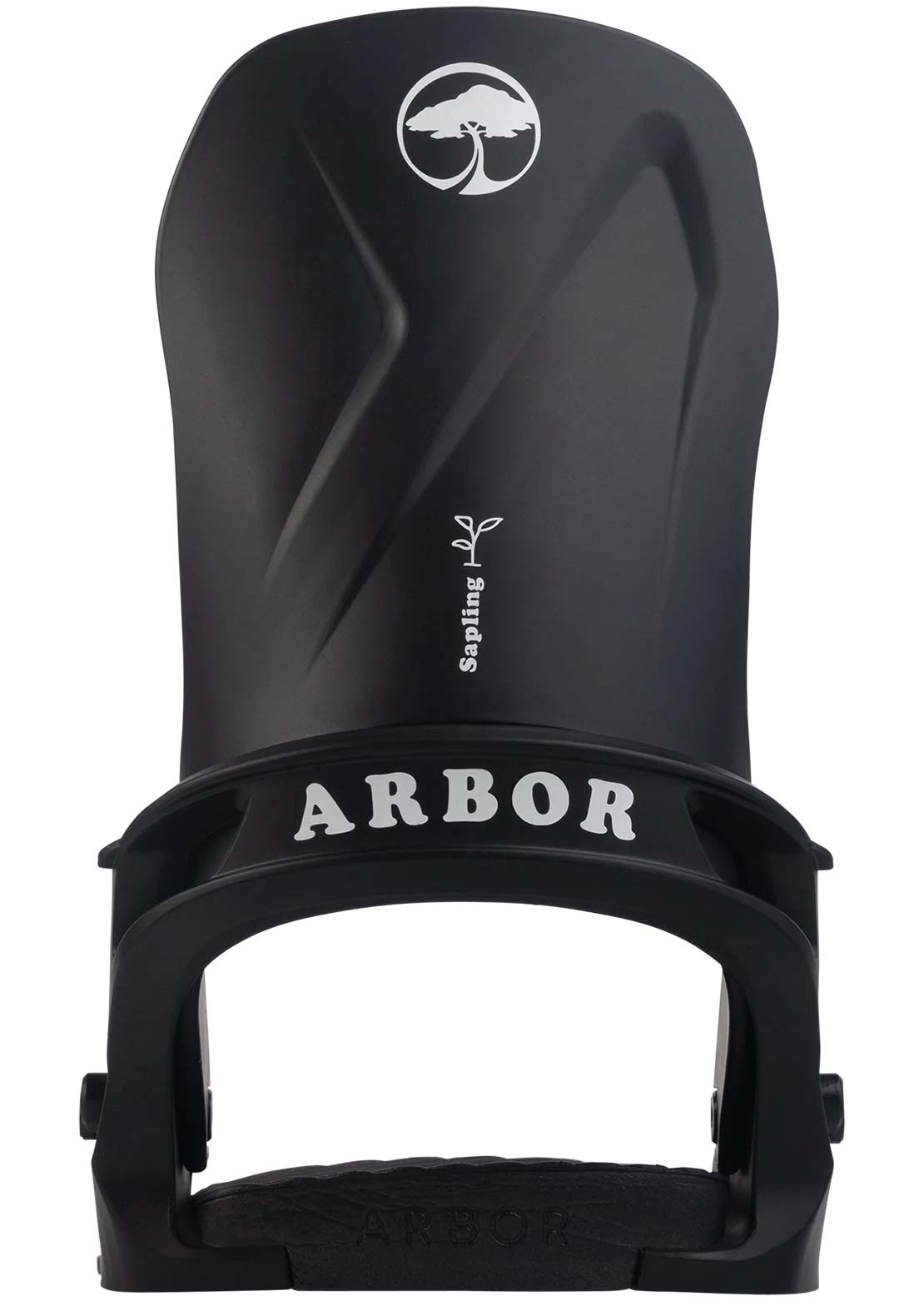 Arbor Junior Sapling Snowboard Bindings Black White