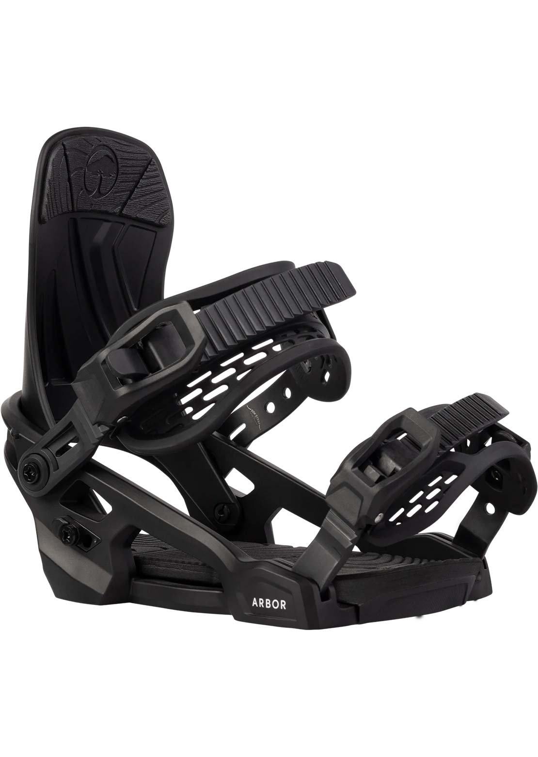 Arbor Junior Sapling Snowboard Bindings Black White